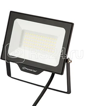 Прожектор светодиодный СДО FL 10 C 50W VW 865 BK CL 192х148х28мм 50Вт 6500К IP65 уличный черн.