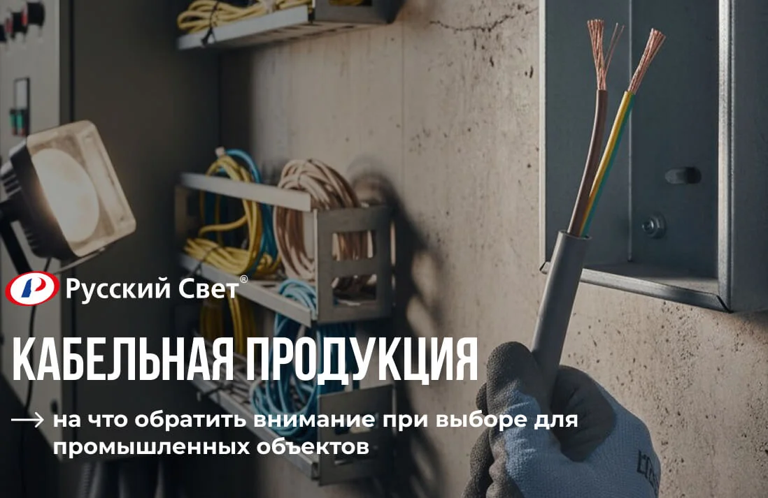Как выбрать кабель для промышленных объектов